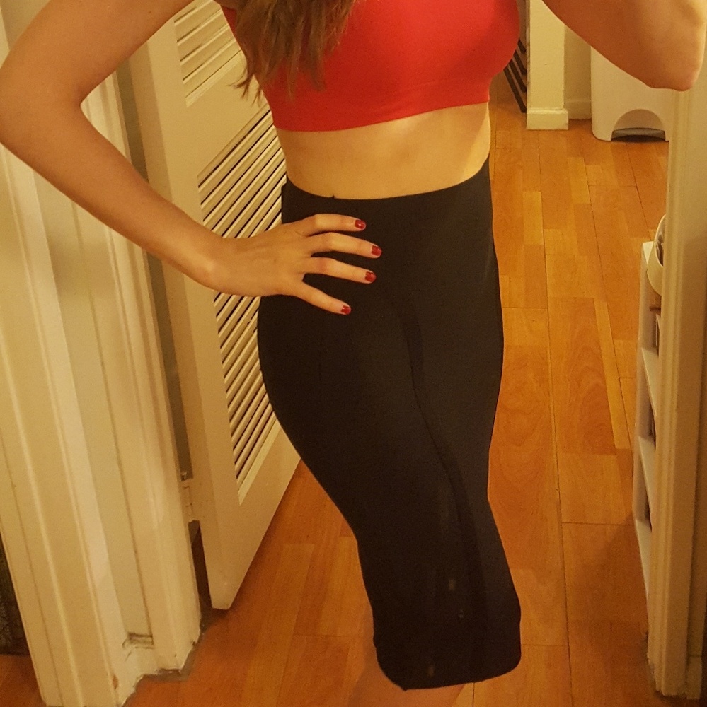 Guess - Black Bandage Skirt